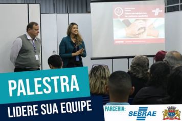 PREFEITURA RECEBE PALESTRA SOBRE LIDERANÇA