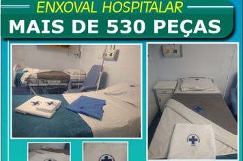 NOVO ENXOVAL HOSPITALAR