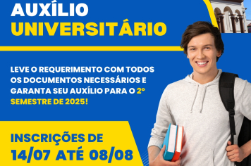 AUXÍLIO UNIVERSITÁRIO