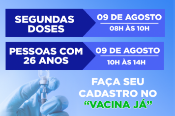 CRONOGRAMA DE VACINAÇÃO