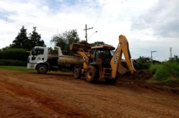 OBRAS DE MANUTENÇÃO NO JARDIM SANTA FÉ