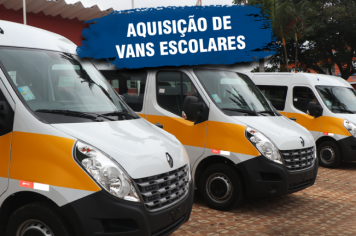 AQUISIÇÃO DE VANS ESCOLARES