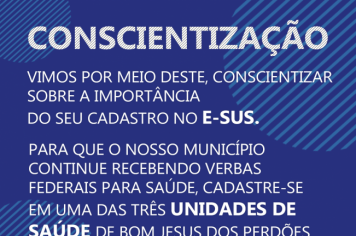 CADASTRO NO E-SUS