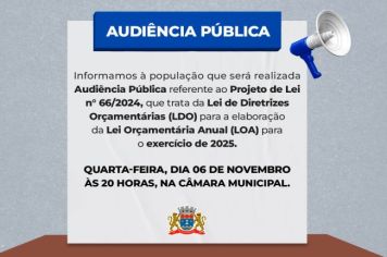 AUDIÊNCIA PÚBLICA