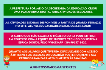 Atividades Escolares a Distância