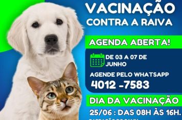 VACINAÇÃO CONTRA RAIVA