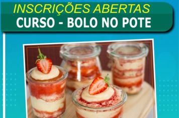 CURSO - BOLO NO POTE