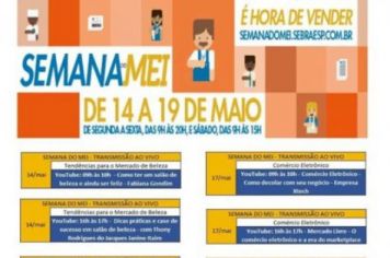 SEMANA DO MEI OFERECE CURSOS GRATUITOS ONLINE