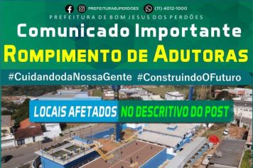 COMUNICADO IMPORTANTE!