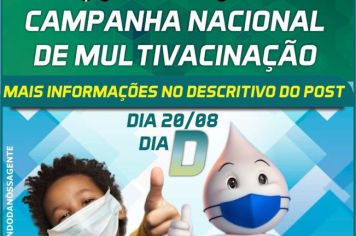 CAMPANHA NACIONAL DE MULTIVACINAÇÃO