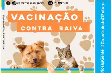 VACINAÇÃO CONTRA RAIVA