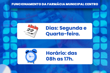 FARMÁCIA CENTRO MUNICIPAL