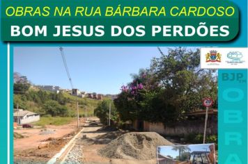 OBRAS NA RUA BÁRBARA CARDOSO