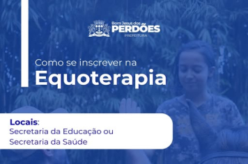COMO SE INSCREVER NA EQUOTERAPIA?
