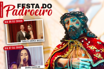PROGRAMAÇÃO DA 316º FESTA DO SENHOR BOM JESUS