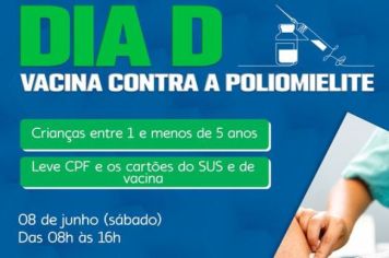 VACINA CONTRA A POLIOMIELITE