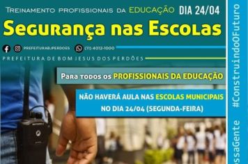 SEGURANÇA NAS ESCOLAS