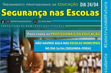 SEGURANÇA NAS ESCOLAS