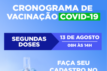 CRONOGRAMA DE VACINAÇÃO ATUALIZADO