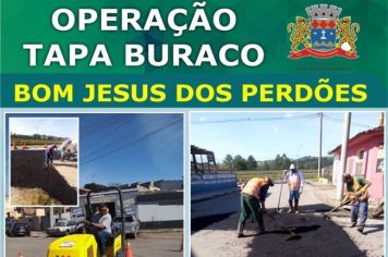 OPERAÇÃO TAPA BURACO