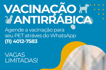VACINAÇÃO ANTIRRÁBICA