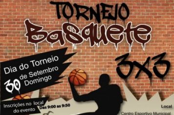 TORNEIO DE BASQUETE 3X3