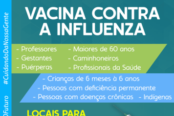 VACINAÇÃO CONTRA A INFLUENZA