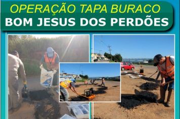 OPERAÇÃO TAPA BURACO