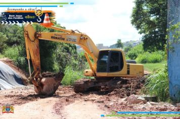 OBRA NA ROTATÓRIA DA AENIDA YADOYA