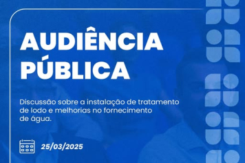 AUDIÊNCIA PÚBLICA ️