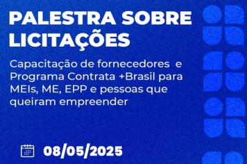 PALESTRA SOBRE LICITAÇÕES
