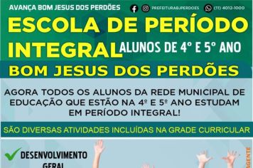 ESCOLA DE PERÍODO INTEGRAL 