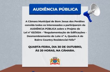 AUDIÊNCIA PÚBLICA