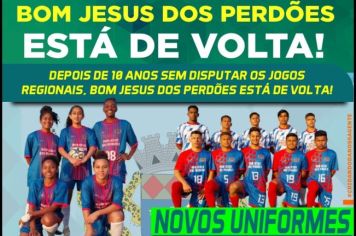 BOM JESUS DOS PERDÕES ESTÁ DE VOLTA!