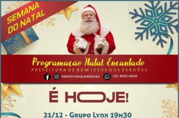 PROGRAMAÇÃO NATAL 