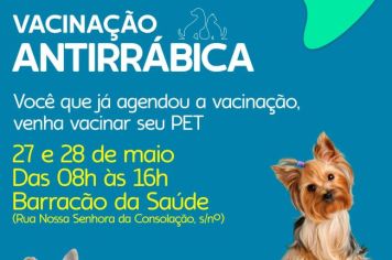 VACINAÇÃO ANTIRRÁBICA