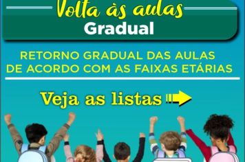 VOLTA ÀS AULAS GRADUAL