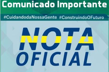 NOTA OFICIAL