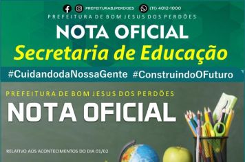 NOTA OFICIAL