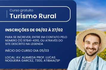 CURSO DE TURISMO RURAL