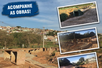 Acompanhe as obras