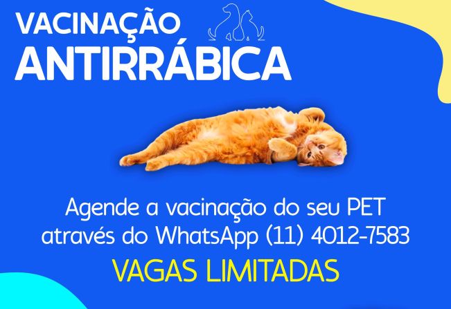 VACINAÇÃO ANTIRRÁBICA