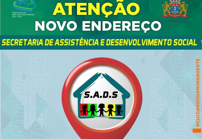 ATENÇÃO, NOVO ENDEREÇO!