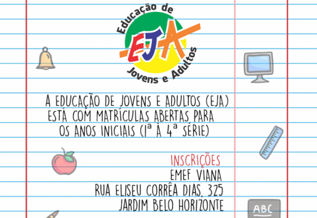 EDUCAÇÃO DE JOVENS E ADULTOS