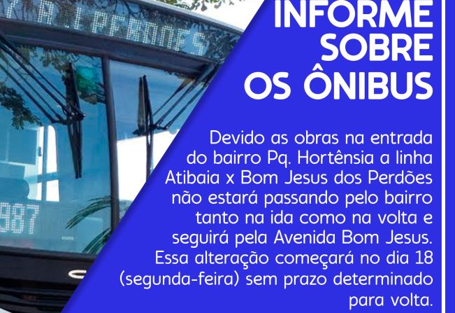 INFORME SOBRE OS ÔNIBUS