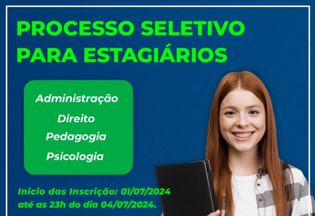PROCESSO SELETIVO PARA ESTÁGIO