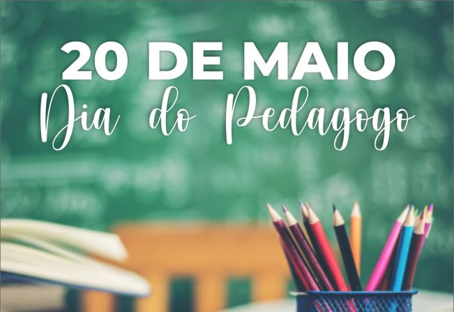 FELIZ DIA DO PEDAGOGO!