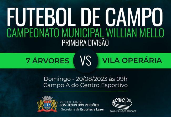 FUTEBOL EM BOM JESUS DOS PERDÕES