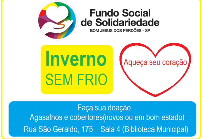  Fundo Social de Solidariedade realiza Campanha para doação de cobertores 