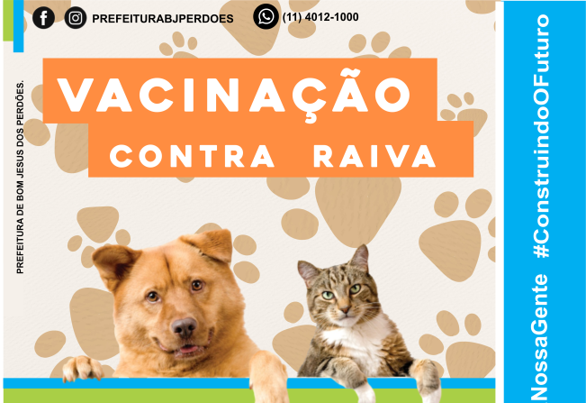 VACINAÇÃO CONTRA RAIVA